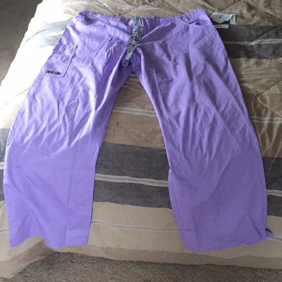 Women Barco lavender uniform pants - Picture 1 of 8